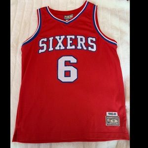 Vintage NBA Julius Erving Jersey, Women’s Medium